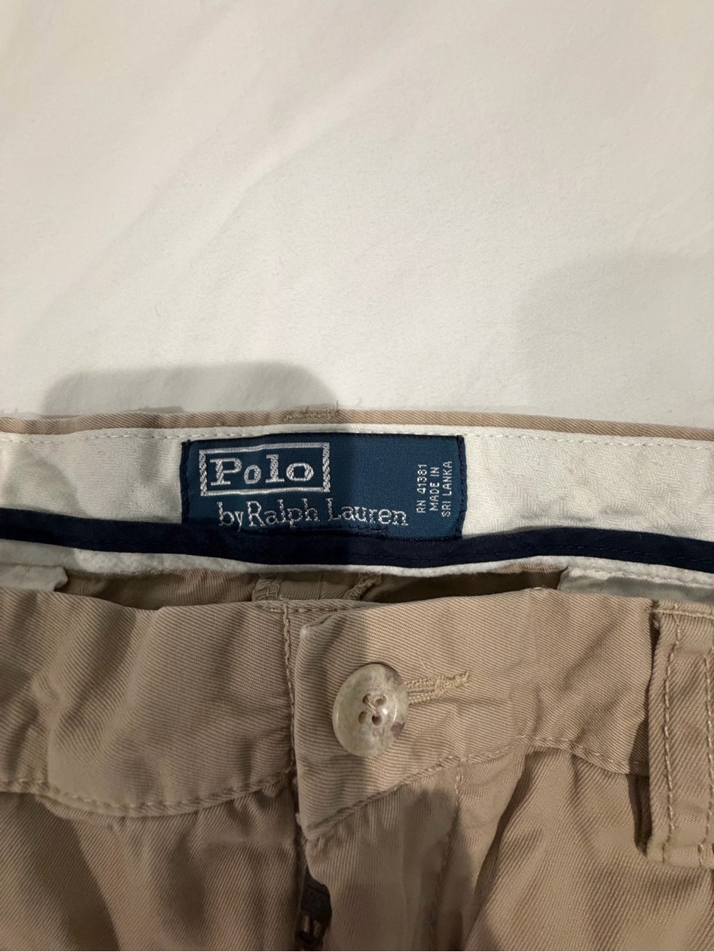 Polo by Ralph Lauren Men’s Tan Chinos